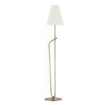 Product Image 1 for Pearce Patina Brass 1-Light Floor Lamp from Troy Lighting