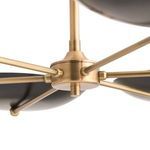Product Image 3 for Griffith Antique Gold Brass Steel Chandelier from Arteriors