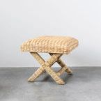 Product Image 5 for Shoreline Wood Ottoman Stool from Creative Co-Op