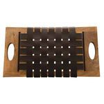 Product Image 4 for Harland Woven Leather Stool from Creative Co-Op