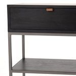 Product Image 20 for Trey Black Wash Poplar & Natural Iron Nightstand from Four Hands