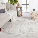 Product Image 1 for Vida Abstract Light Gray/ Gold Rug from Jaipur 