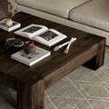 Product Image 2 for Abaso Coffee Table-Ebony Rustic from Four Hands