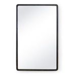 Product Image 1 for Knox Black Leather Rectangle Mirror from Regina Andrew Design