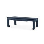 Product Image 2 for Bethany Lacquered Linen Large Rectangular Coffee Table from Villa & House