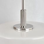 Product Image 3 for Lethbridge 1-Light Large Pendant - Polished Nickel from Hudson Valley