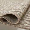 Product Image 3 for Dawn Organic Modern Natural Diamond-Patterned Fringe 7'8" x 10' Rug from Loloi