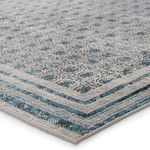 Product Image 2 for Allora Trellis Light Gray/ Blue Area Rug from Jaipur 