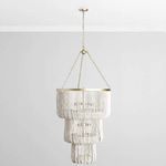 Product Image 2 for Amanda White Beaded Chandelier from Classic Home Furnishings