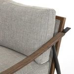 Product Image 22 for Kennedy Gabardine Modern Upholstered Grey Accent Chair from Four Hands