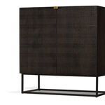Product Image 19 for Kelby Vintage Brown Solid Mango Bar Cabinet from Four Hands