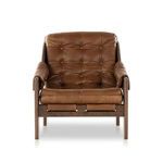 Product Image 4 for Halston Top Grain Leather Chair - Heirloom Sienna from Four Hands