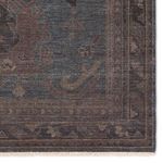Product Image 4 for Jodion Handknotted Medallion Blue / Brown Rug from Jaipur 