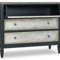 Product Image 2 for Two Tone Aluminum Wrap & Black Three Drawer Chest from Hooker Furniture