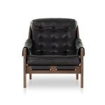 Product Image 13 for Halston Heirloom Black Top Grain Leather Chair from Four Hands