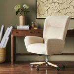 Product Image 33 for Cade Polished Aluminum Modern Executive Desk Chair from Four Hands