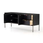 Product Image 3 for Trey Media Console - Black Wash Poplar from Four Hands