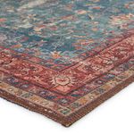 Product Image 3 for Yasha Floral Blue/ Red Rug from Jaipur