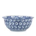 Product Image 5 for Blue & White Porcelain Bowl Sea Wave Motif from Legend of Asia