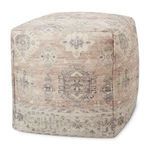 Product Image 1 for Hampton Rust / Multi Pouf from Loloi