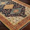 Product Image 4 for Reign Hand-Knotted Navy / Tan Rug - 9' x 12' from Surya