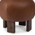 Product Image 3 for Alma Brickhouse Cognac Leather Ottoman from Four Hands