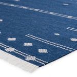 Product Image 3 for Calli Indoor/ Outdoor Geometric Blue/ White Rug from Jaipur