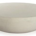 Product Image 6 for Basil Outdoor Round Matte White Cast Aluminum Coffee Table from Four Hands