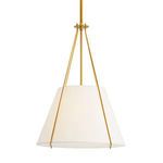 Product Image 2 for Heloise Antique Gold Brass Steel Pendant from Arteriors