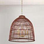 Product Image 5 for Jordan 5-Light Pendant - Aged Brass from Hudson Valley