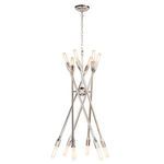 Product Image 2 for Cobra Large Polished Nickel Chandelier from Regina Andrew Design