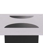 Product Image 3 for Tindle Black & White Marble Cocktail Table from Arteriors
