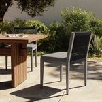 Product Image 10 for Sherwood Grey Wooden Outdoor Dining Chair with Charcoal Cushion from Four Hands