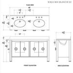 Product Image 4 for Blanche Bath Vanity from Worlds Away