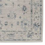 Product Image 4 for Adelaide Updated Traditional Floral Blue/ Gray Rug - 2'6" x 8' from Jaipur