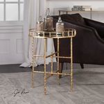 Product Image 1 for Uttermost Tilly Bright Gold Accent Table from Uttermost