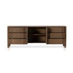 Product Image 4 for Pollard Oak Media Console - Tan Oak Veneer from Four Hands