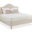 Product Image 1 for King Beige Fabric Modern Night In Paris Bed from Caracole