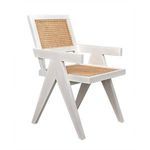 Product Image 4 for Jude Chair with Caning, White Wash from Noir