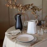 Product Image 3 for Luzia Ceramic Stoneware Pitcher - Cloud White from Costa Nova