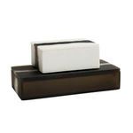 Product Image 2 for Hollie Black & White Resin Boxes, Set of 2 from Arteriors