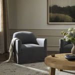 Product Image 13 for Lowell Slipcover Swivel Chair from Four Hands