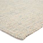 Product Image 1 for Bluffton Natural Solid Ivory/ Blue Rug from Jaipur 