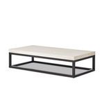 Product Image 1 for The Rectangular Travertine Cliff Table from Four Hands