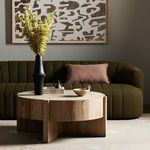 Product Image 18 for Bingham Rustic Oak Veneer Drum Coffee Table from Four Hands