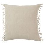 Product Image 3 for Majere Solid Light Gray Pillow from Jaipur