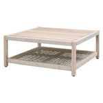 Product Image 3 for Wrap Gray Teak Outdoor Square Coffee Table from Essentials for Living