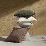 Product Image 15 for Tharp Textured Olive Fabric Outdoor 20" Pillow from Four Hands