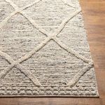 Product Image 3 for Manisa Global Hand-Woven Wool Charcoal / Gray Rug - 2' x 3' from Surya