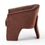 Product Image 3 for Fae Small Accent Chair - Burnt Auburn Velvet from Four Hands